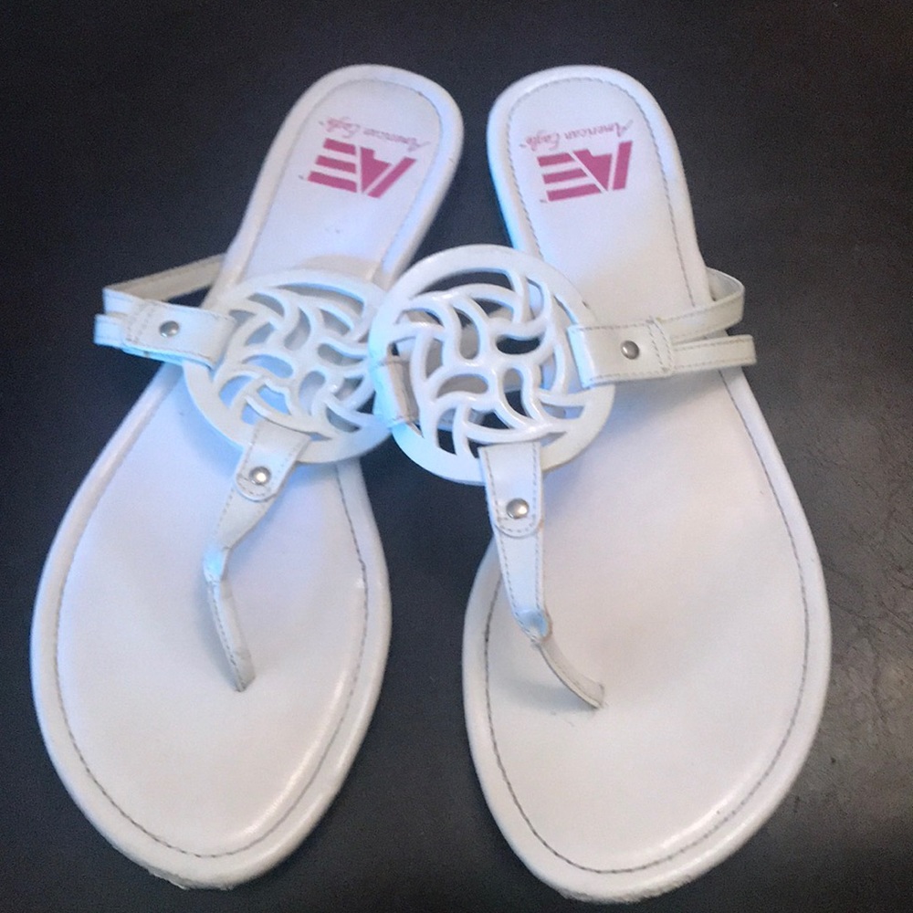 White Summer Sandals
